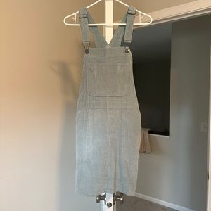 Blue Overall Dress